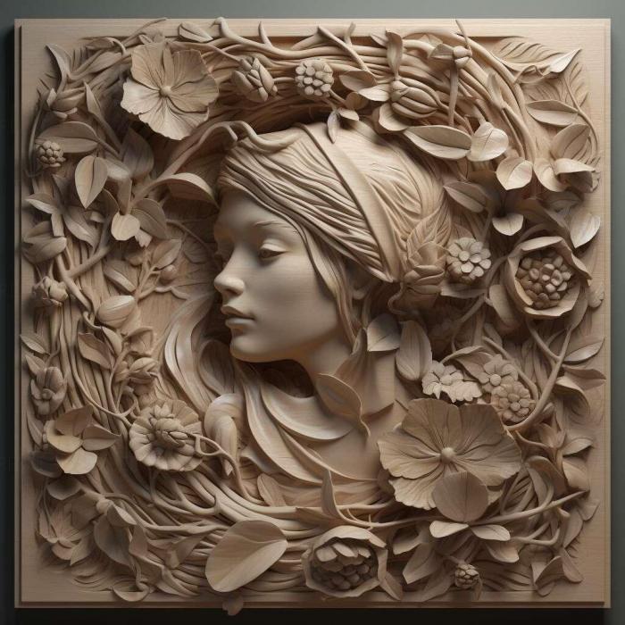 نموذج ثلاثي الأبعاد لآلة CNC 3D Art 